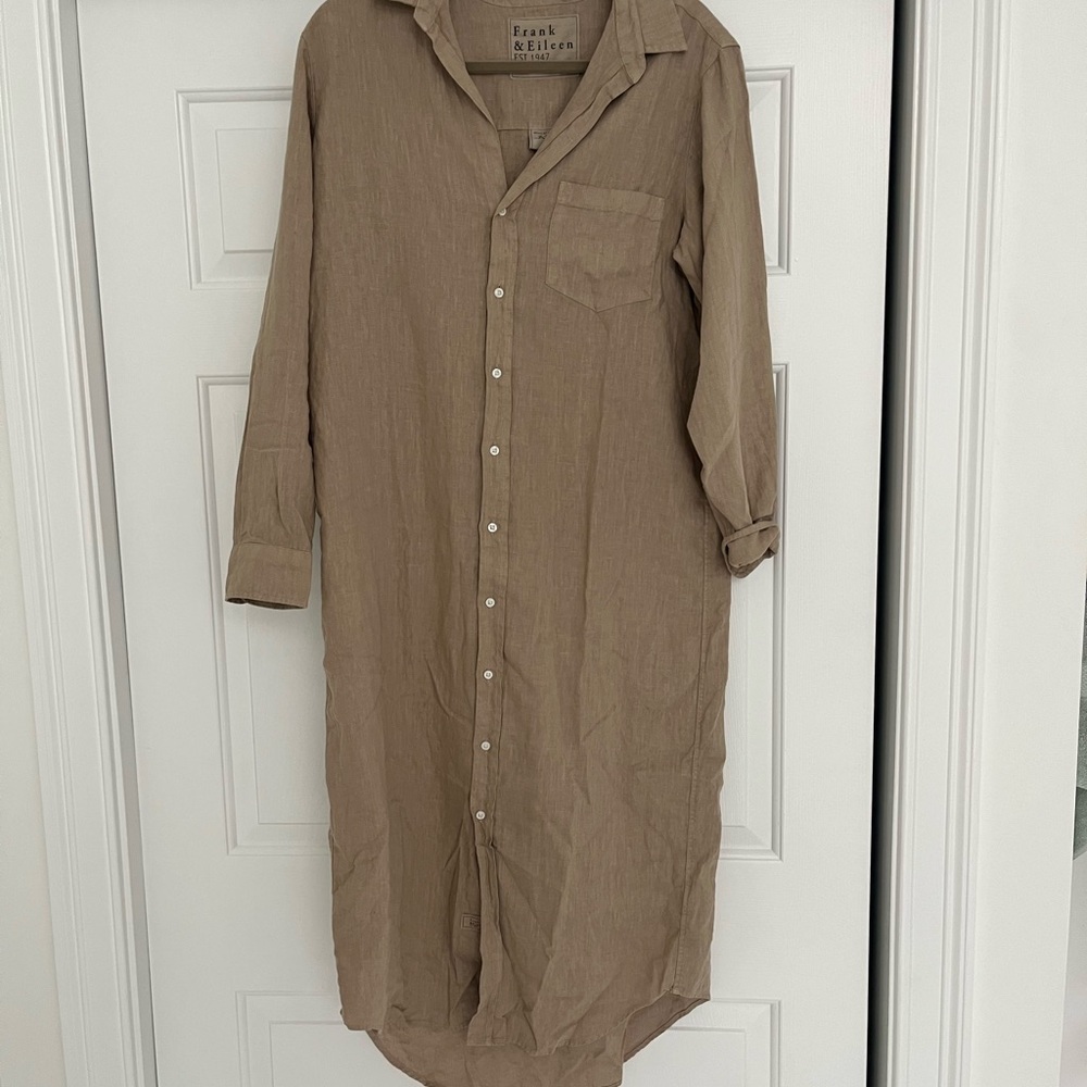 Frank & Eileen Tan Rory Button Down Shirt dress